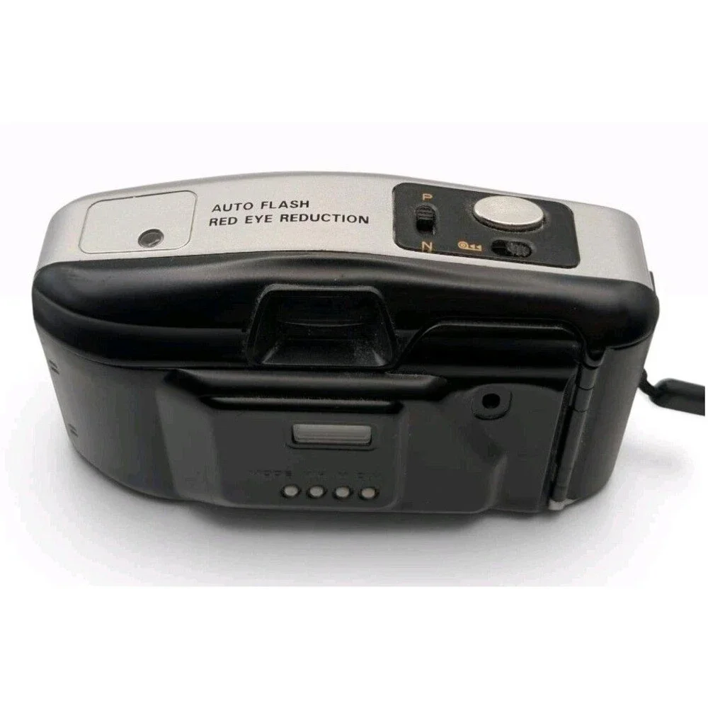 Bell Howell BF 770D Panorama Big View 35mm Point Shoot Film Camera Silver Tested